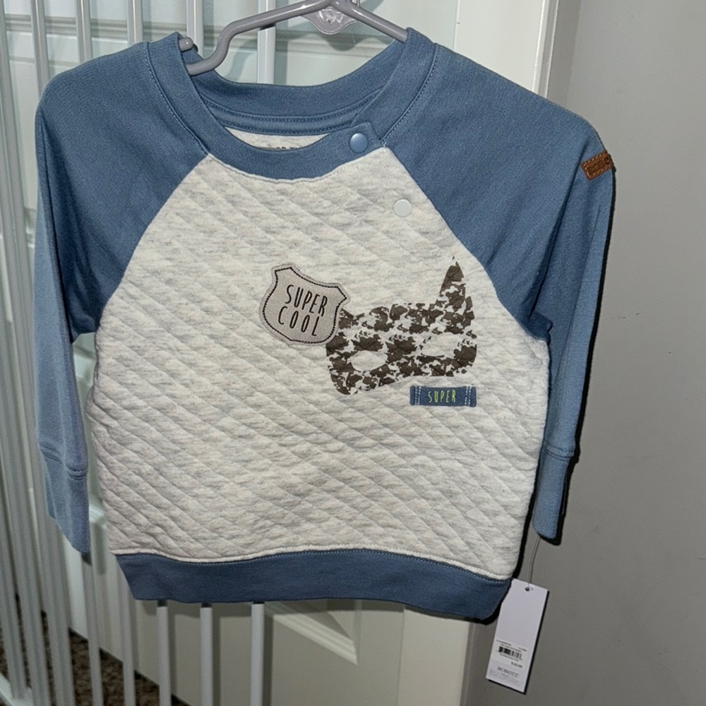 Do we Super Cool Blue and White Kids Shirt